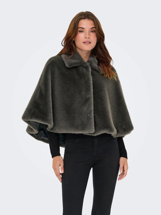 Only ONLSOF Cappa Donna Grigio Thunderstorm