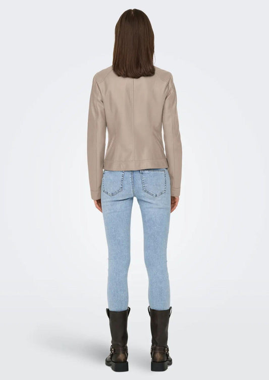 Only Bandit Women's Jacket Beige