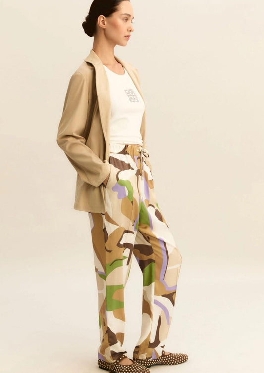 Emme Marella - Women's Trousers Bone Sand