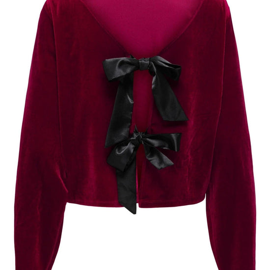 Jacqueline De Yong Maglia Donna Victory Bordeaux 15363518 Winetasting BOW JACQUELINE DE YONG 