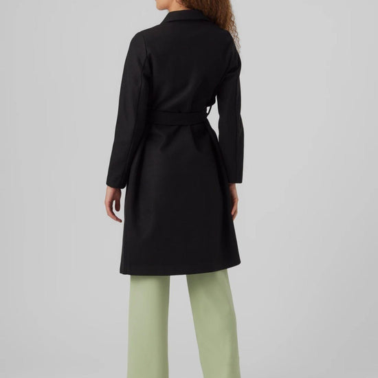 Vero Moda Cappotto Donna Fortuneaya Nero 10278330 Black SOLID VERO MODA 