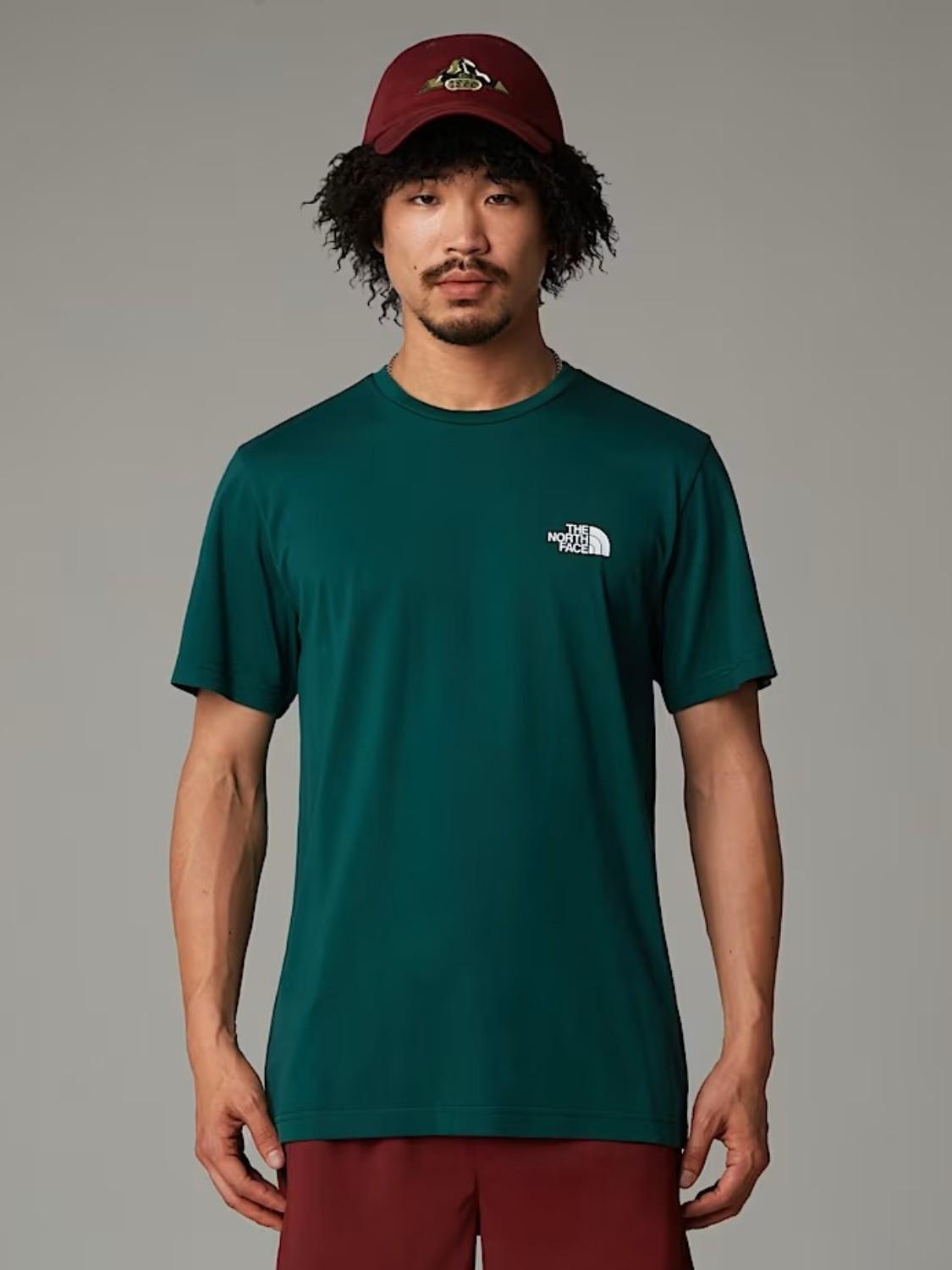 The North Face T-shirt Simple Dome Uomo Deep Nori NF0A87NG 6GI THE NORTH FACE 