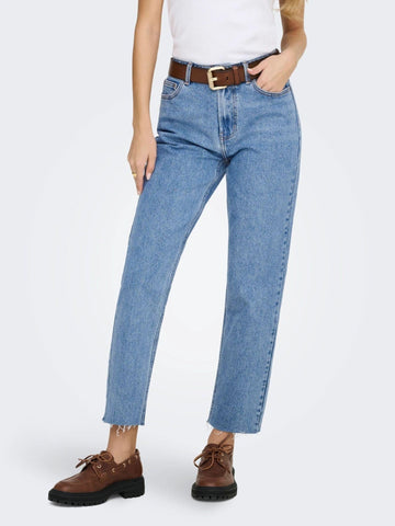 Only - Jeans Donna Straight Fit Light Blue emily