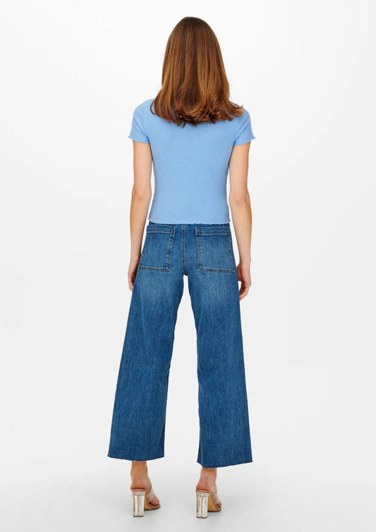 Only Top Donna Blu Ultramarino