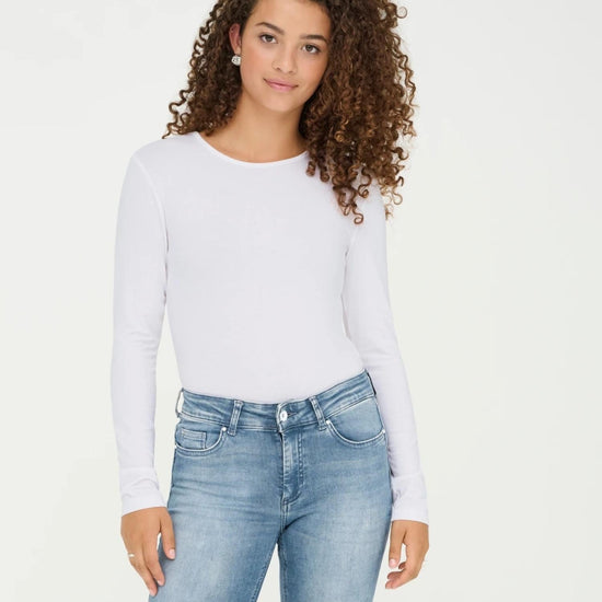 Jacqueline De Yong JDYMILA Top Donna Bianco 15272092 White JACQUELINE DE YONG 