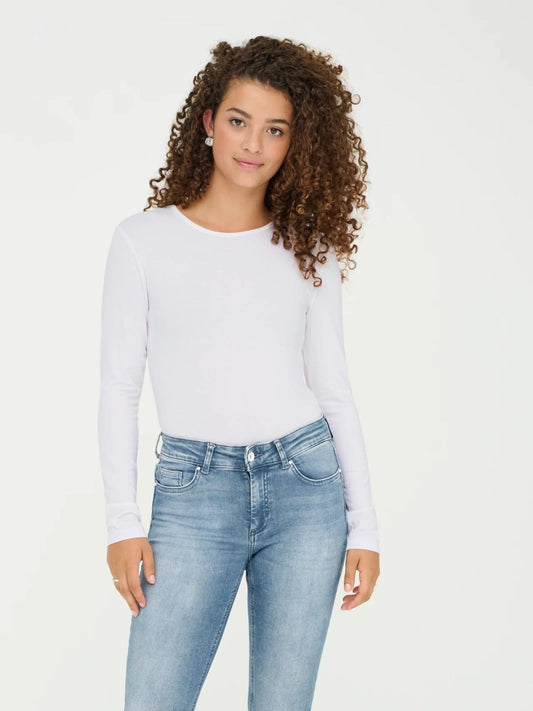 Jacqueline De Yong JDYMILA Top Donna Bianco 15272092 White JACQUELINE DE YONG 