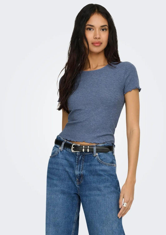 Only - Women's Emma Vintage Indigo T-shirt