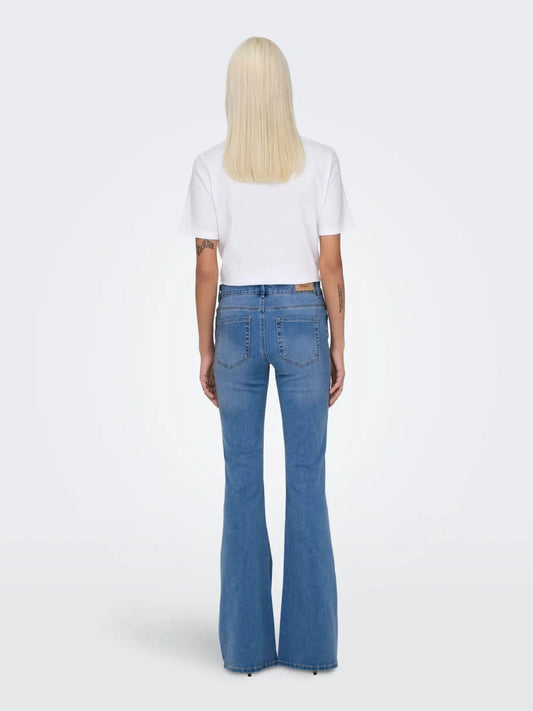Only - Women's Jeans Medium Blue Reese