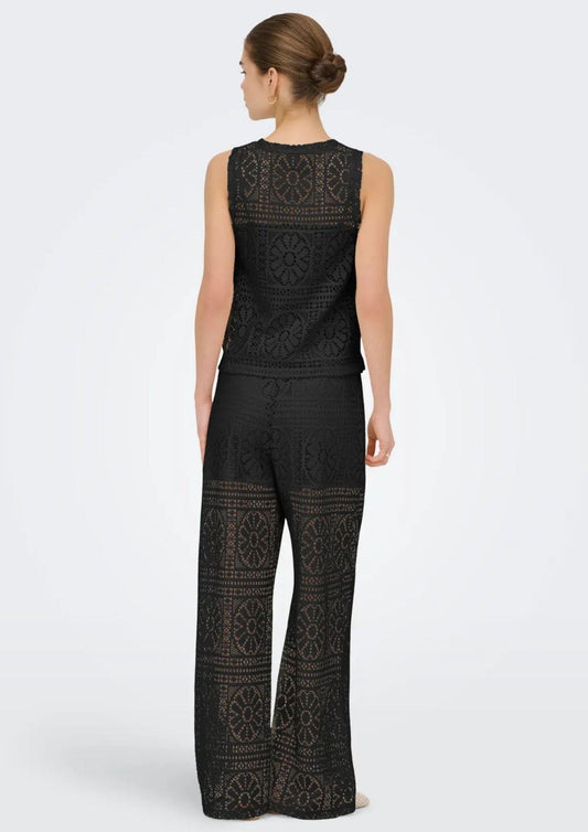 Only - Women's Trousers Lian Black