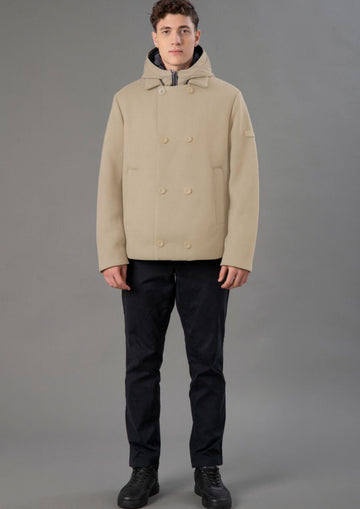 Rihunik Men's Winter Jacket Quincey25 Beige