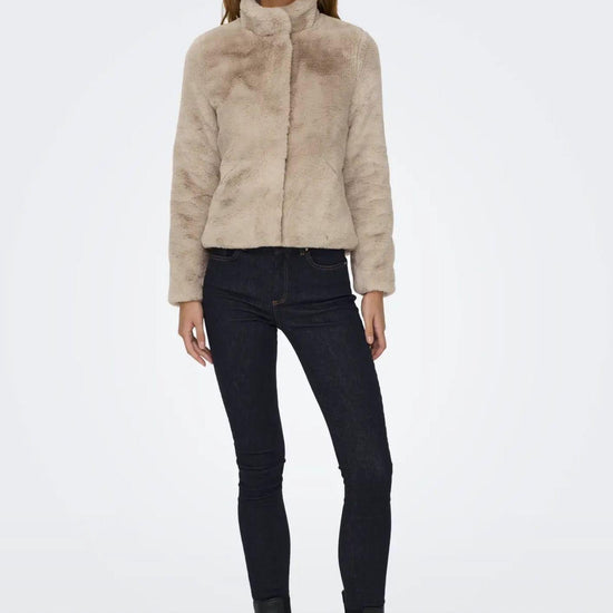 Only Giacca Invernale Donna Onlnewvida Beige 15295423 Humus ONLY 
