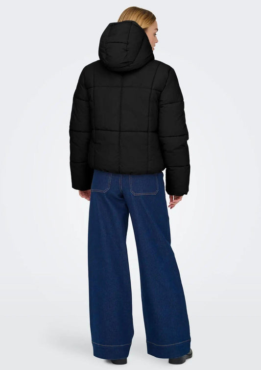 Jacqueline De Yong Women's Wonder Black Winter Jacket