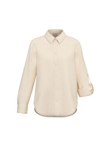 Emme Marella - Camicia uggioso Bianco Lana