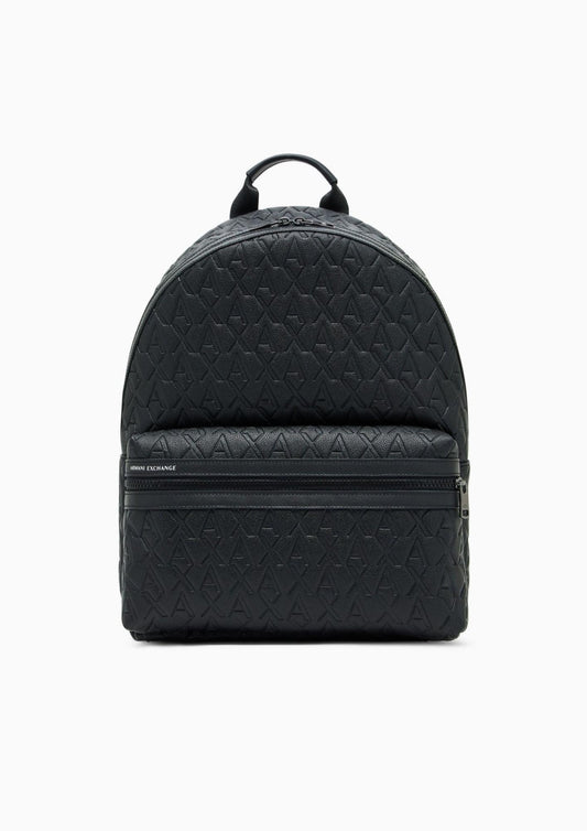Armani Exchange - Men's Black Backpack