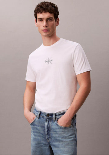 Calvin Klain - Maglia Uomo Bianca