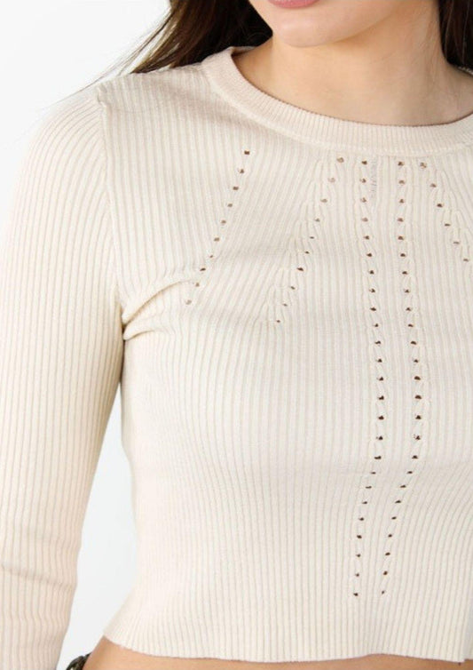 Maglia Donna Beige