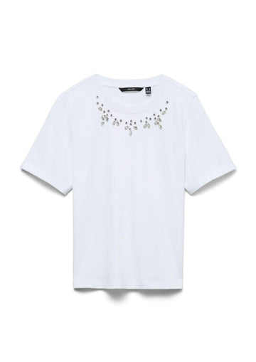 Vero Moda - Maglia Donna Sif Bianca