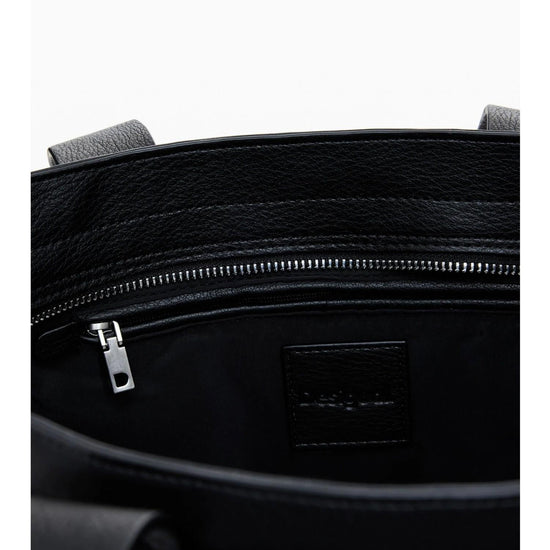 Desigual Shopper effetto pelle con lettere grande Donna Nero 25WAXPA5 2000 DESIGUAL 