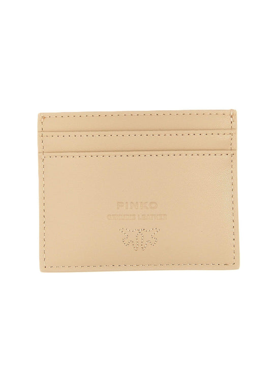 PINKO CARD HOLDER SIMPLY VITELLO SETA