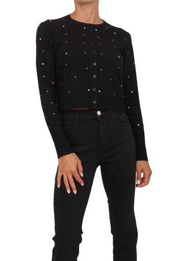 Cardigan Donna Rena Nero
