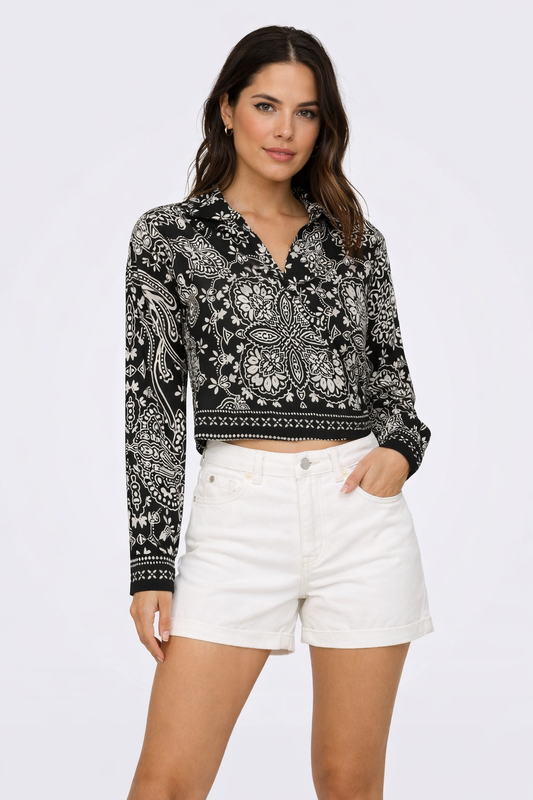 Only - Women's Emza Black Blouse