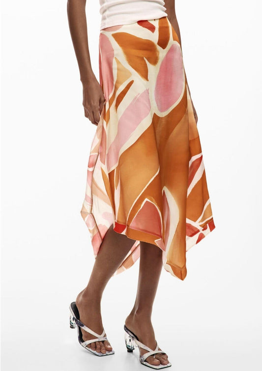 Desigual - Gonna Donna Falventorange Arancione