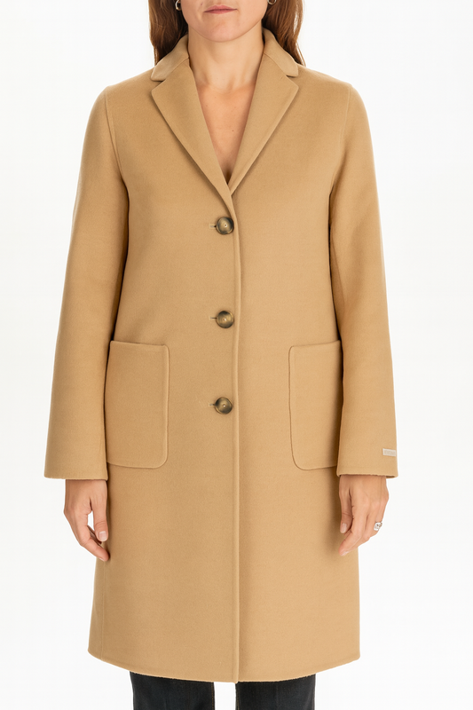 Cappotto Donna Cammello