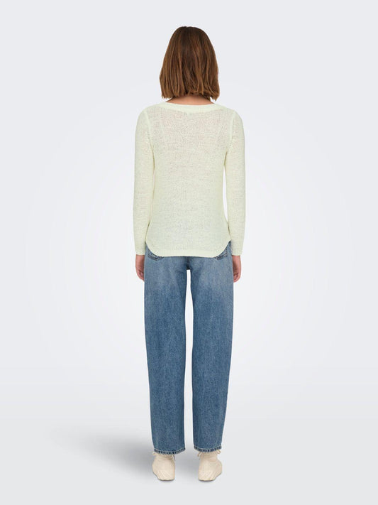 Pullover Donna Cloud Dancer 15113356 Cloud Dancer ONLY 