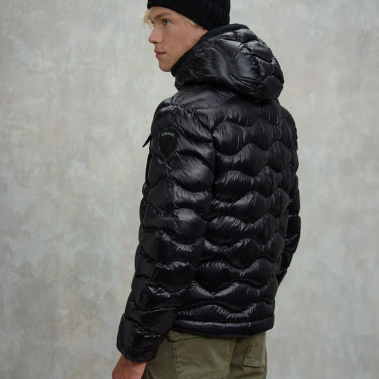 Blauer Giacca Invernale Uomo Bryant Nera con Interno Beige BLUC02080 5958 999 BLAUER 