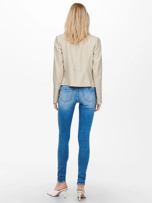 Only Giubbino Donna Gemma Beige