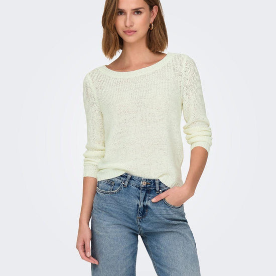 Pullover Donna Cloud Dancer 15113356 Cloud Dancer ONLY 