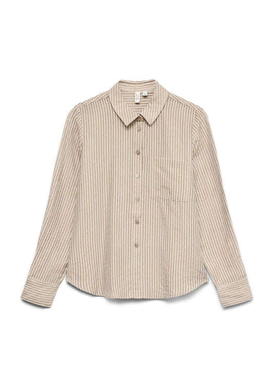 Vero Moda - Women's Imara Beige Shirt