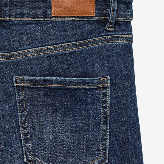 Vero Moda VMFLASH Vita media Flared Fit Jeans Donna Dark Blue Denim 10310511 Dark Blue Denim VERO MODA 