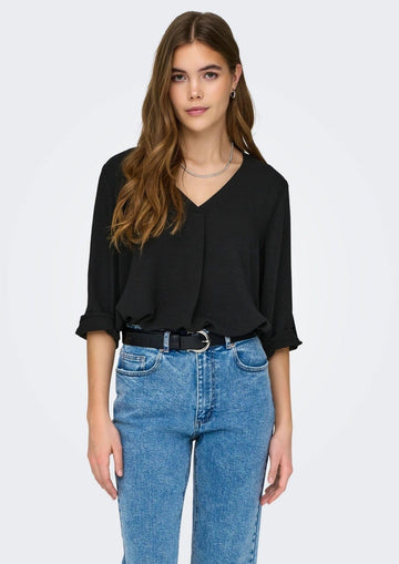 Jacqueline De Yong - Camicia Donna Diva Nera