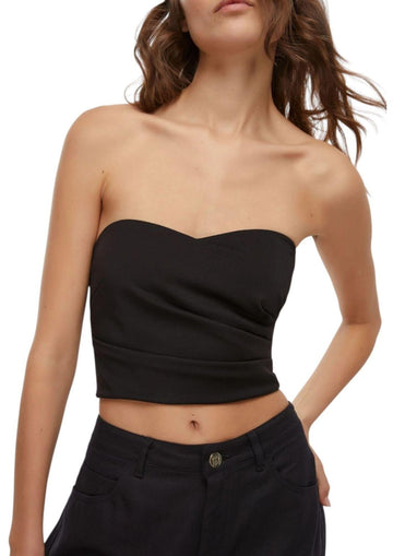 Top Donna Vagone Nero