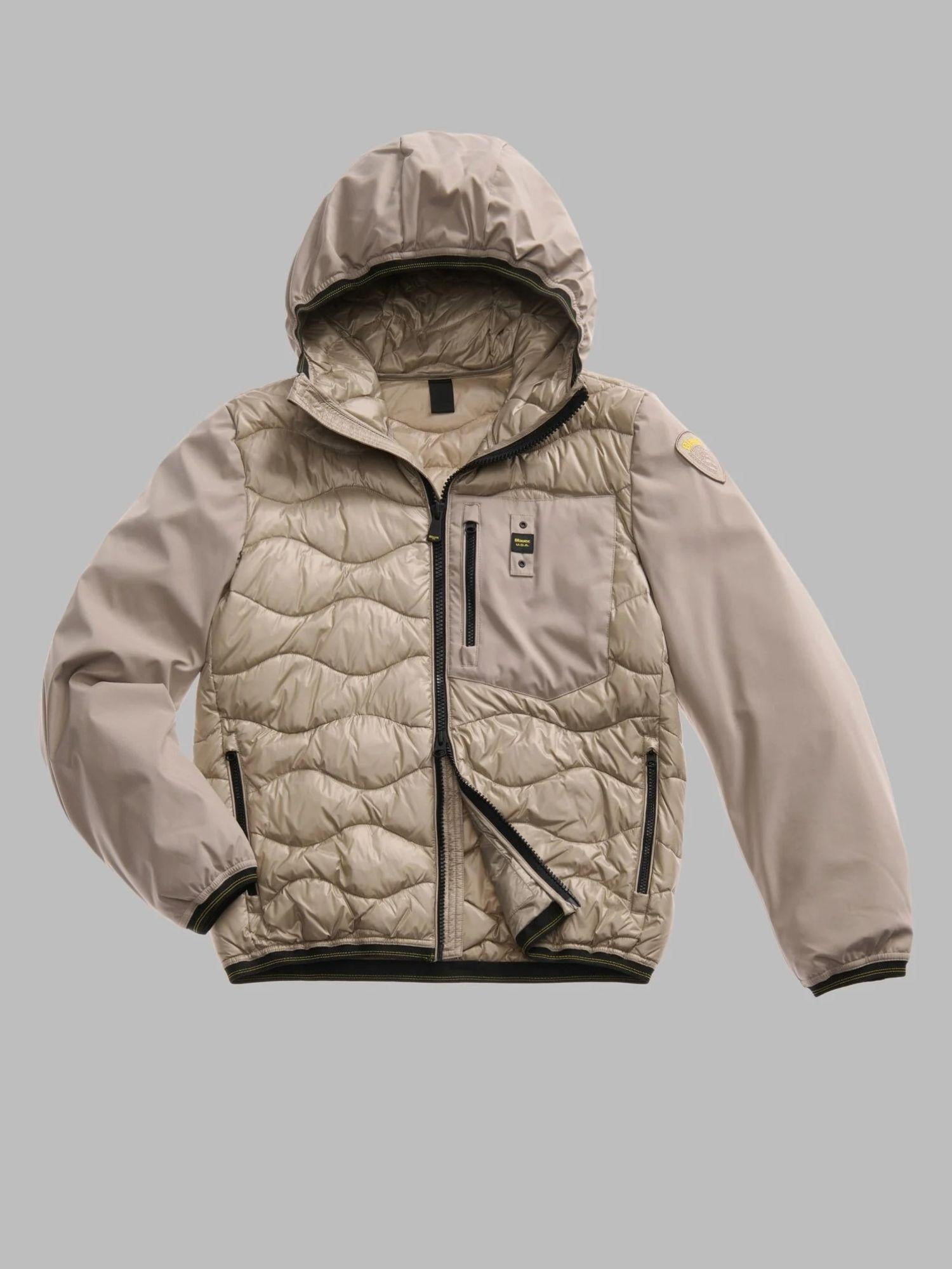 Blauer Piumino Uomo Albert Beige BLUC08078 6355 301 BLAUER 