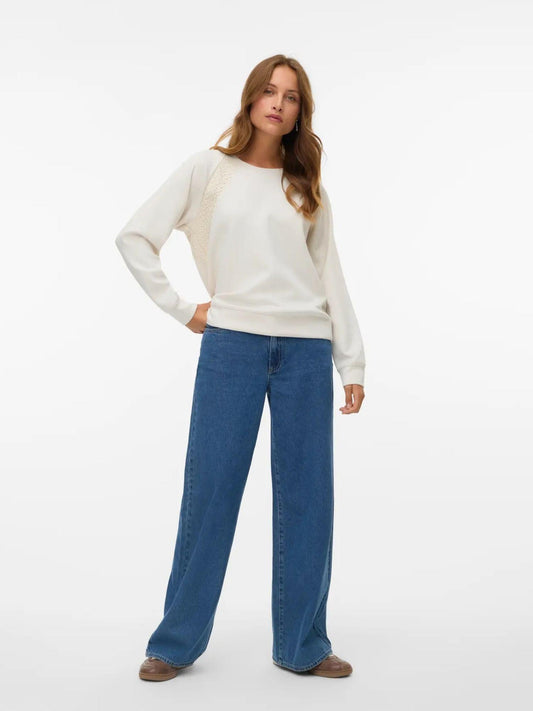 Vero Moda - Women's Birch Inima Sweatshirt