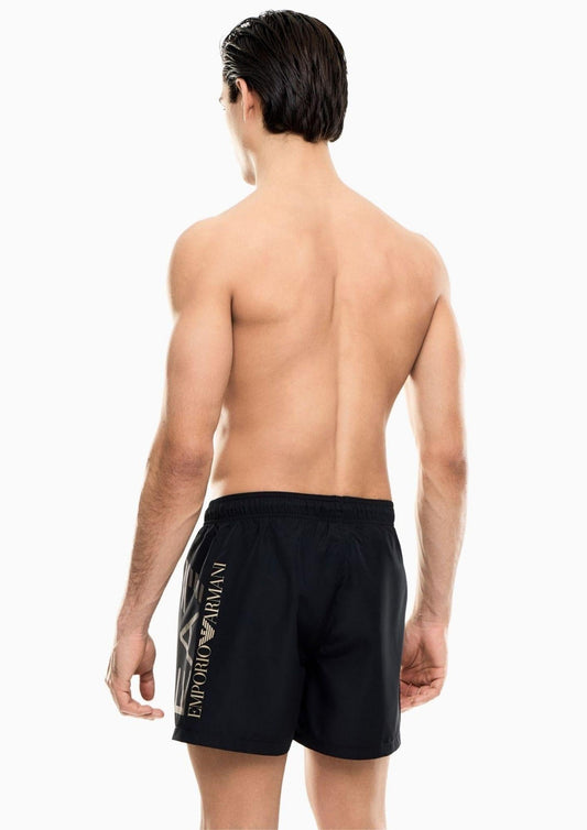EA7 Emporio Armani - Men's Black Gold Swimsuit