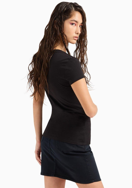 Armani Exchange - Women's Black T-Shirt