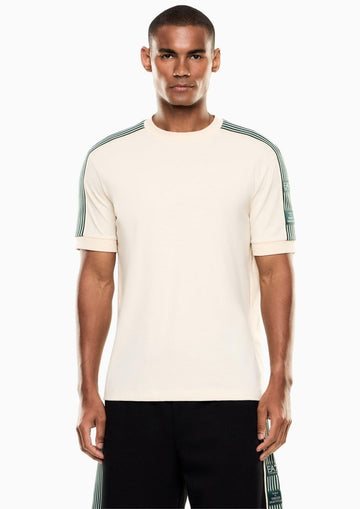 EA7 Emporio Armani - T-Shirt Uomo Beige Chiaro