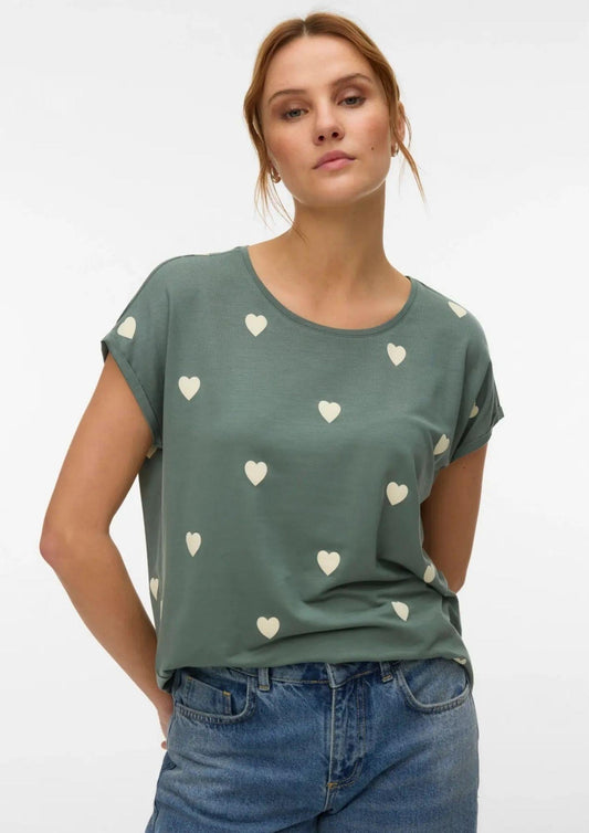 Vero Moda - Women's Ava Green Jumper