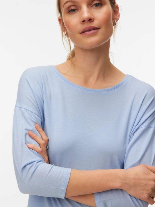 Vero Moda - T-Shirt Donna Brunnera Blue ava
