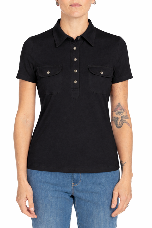 Diana Gallesi - Polo Donna Nera