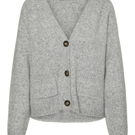 Vero Moda Cardigan Donna Boom Grigio 10320457 Light Grey Melange VERO MODA 