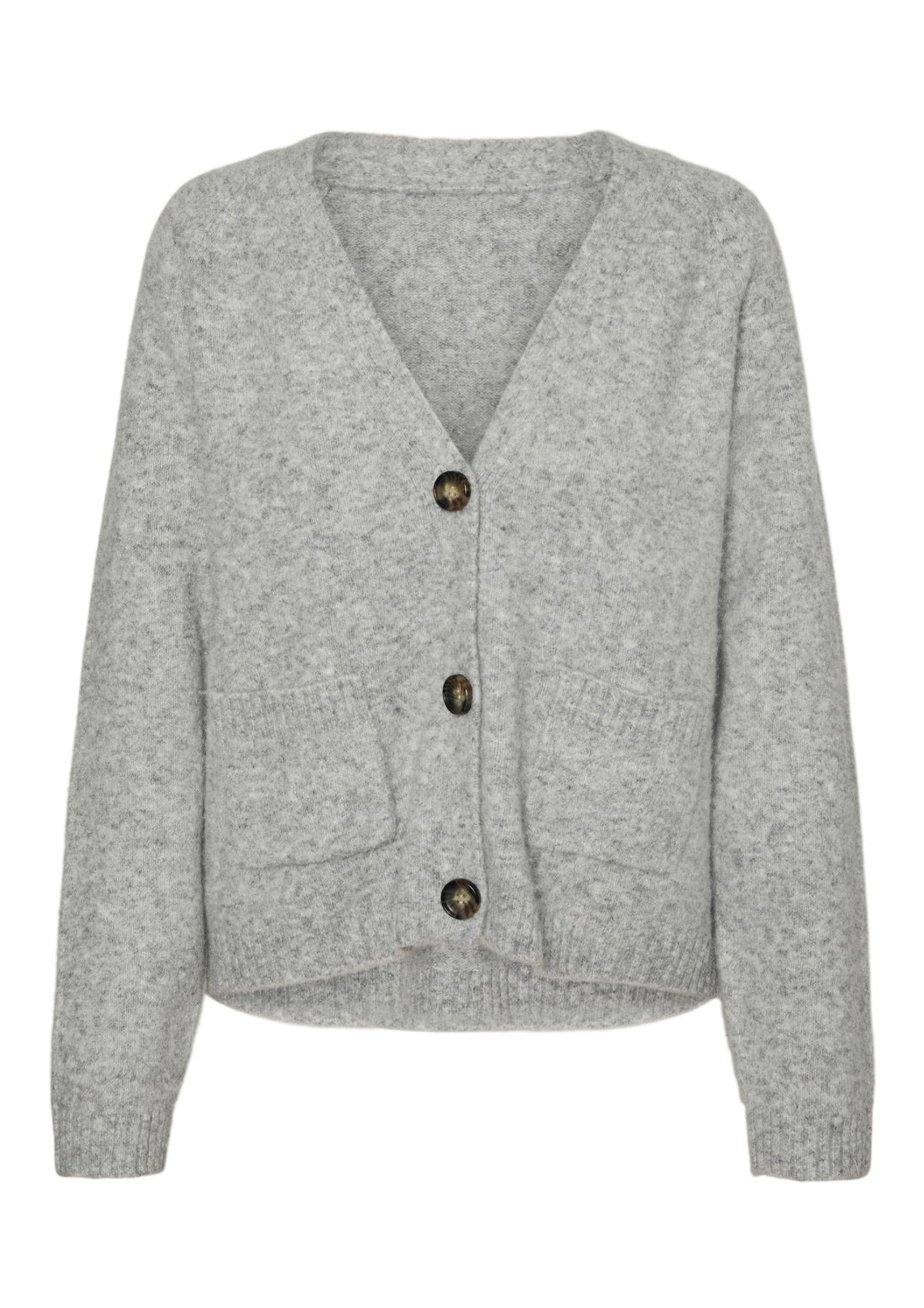 Vero Moda Cardigan Donna Boom Grigio 10320457 Light Grey Melange VERO MODA 