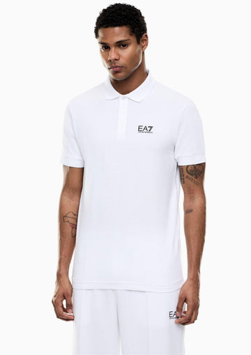 EA7 Emporio Armani - Polo Uomo Bianca