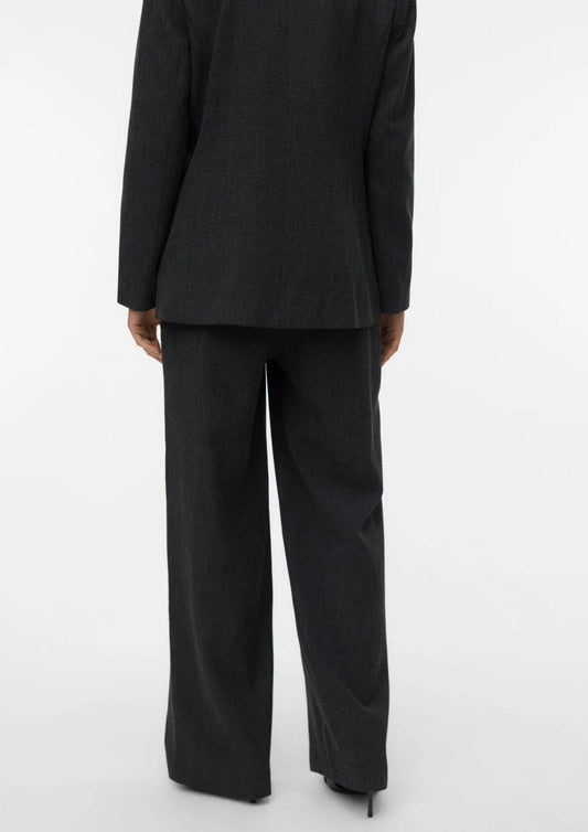 Vero Moda Pantalone Donna Bestie Grigio Scuro <BR/>