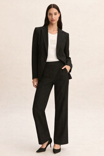 Emme Marella - Pantalone Donna romana2 Nero
