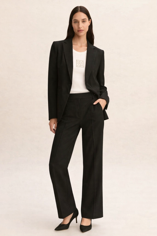 Emme Marella - Women's Romana 2 Trousers Black