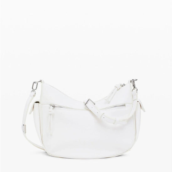 Desigual Borsa ovale logo 3D Donna Bianco 25SAXPBV 1000 DESIGUAL 
